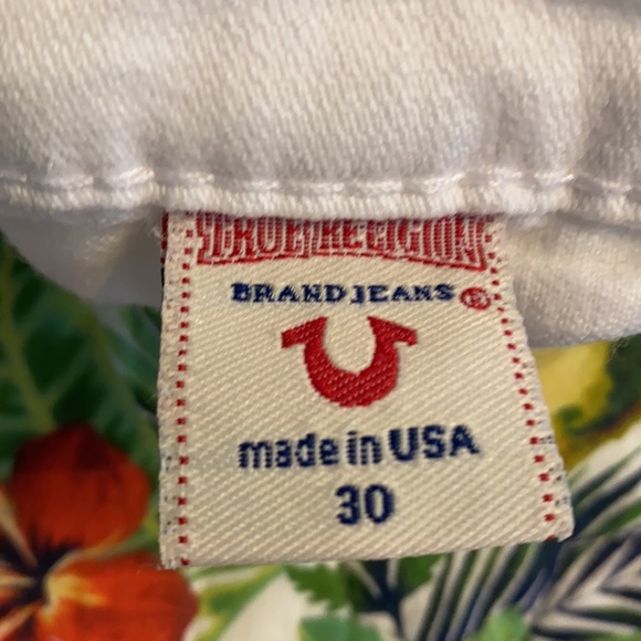 True Religion White Jeans - Picture 4 of 5